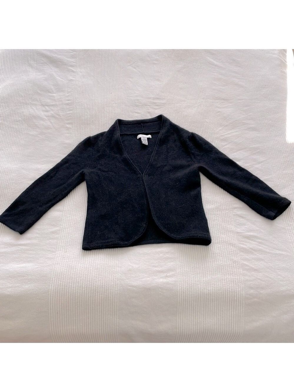 Anthropologie Lucy & Laurel Angora Wool Blend Cropped Sweater Small